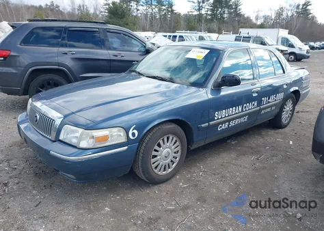 2008 Mercury Grand Marquis Ls из США, поврежденный, VIN 2MEFM75V28X611980